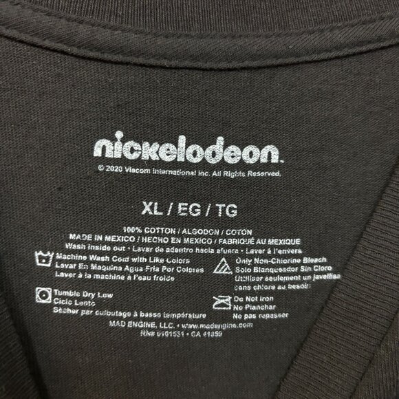 Nickelodeon Best of Cartoon Animation Tshirt size XL - Picture 4 of 4